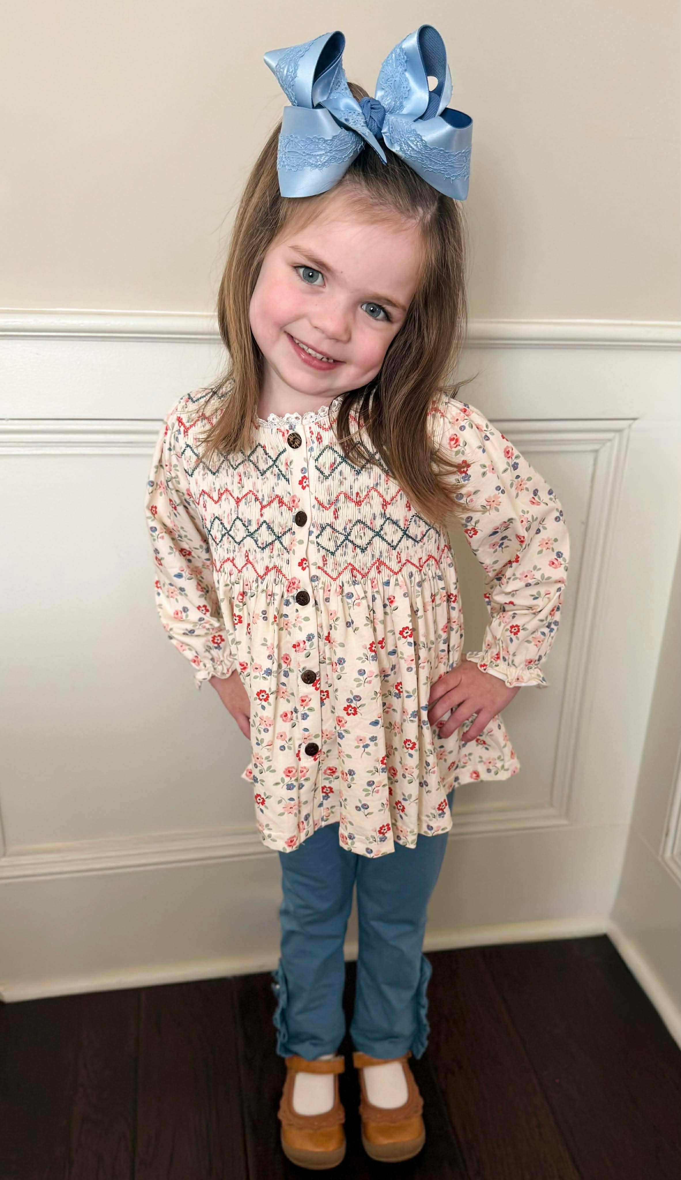 Stone Floral Legging Set