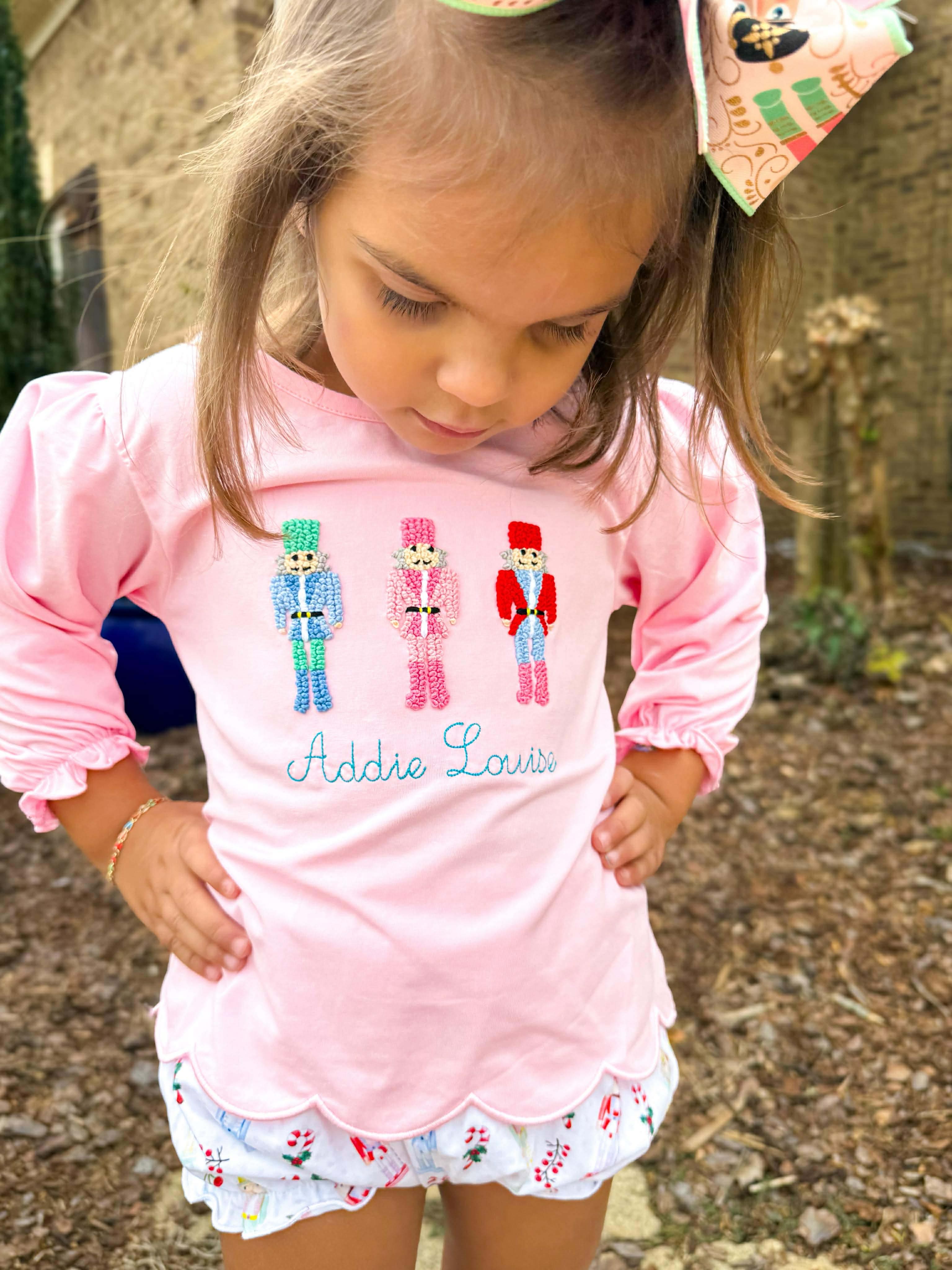 Pastel Nutcrackers Bloomer Set