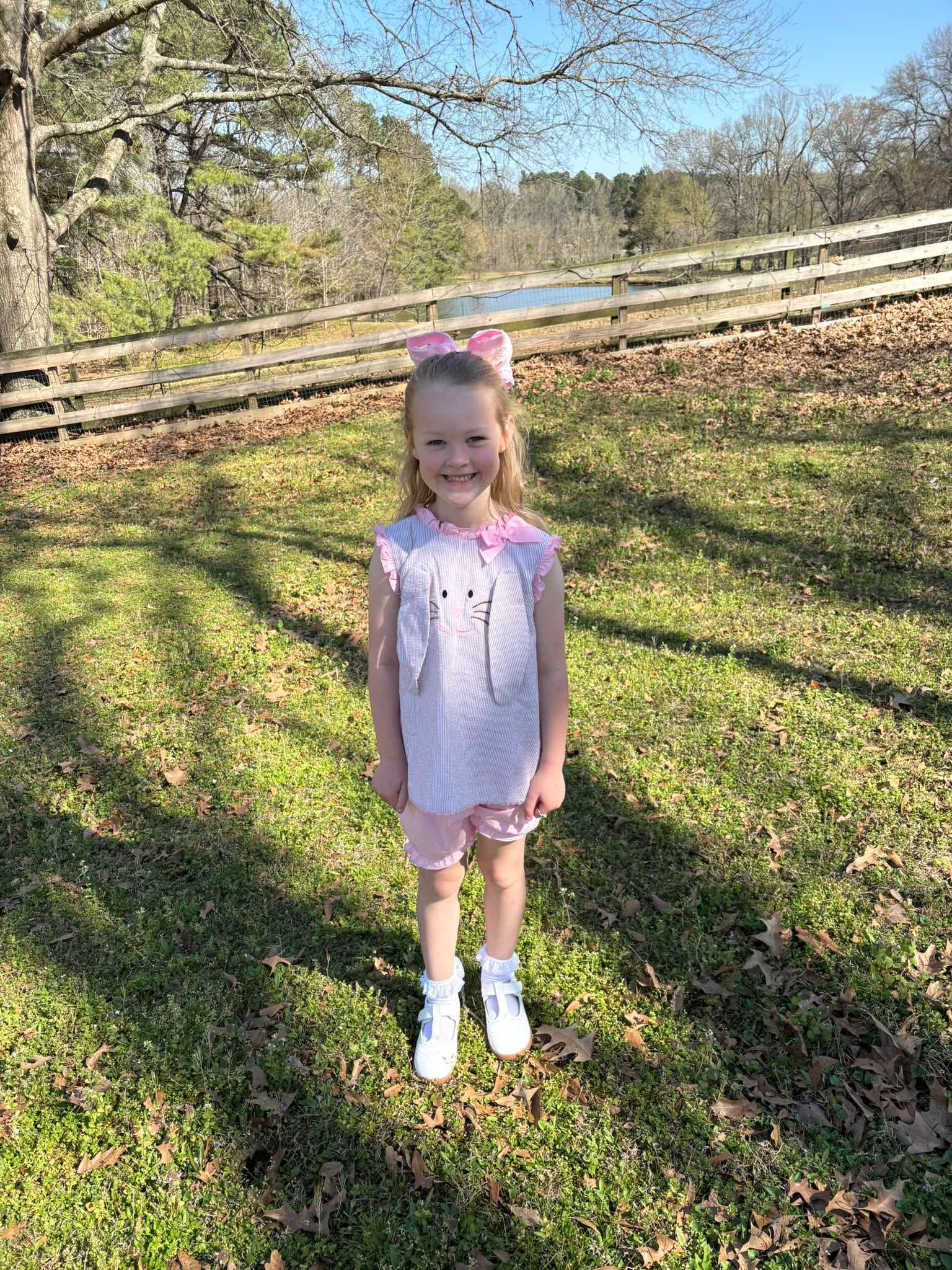 Mallards &  Bunnies Girl Short Set