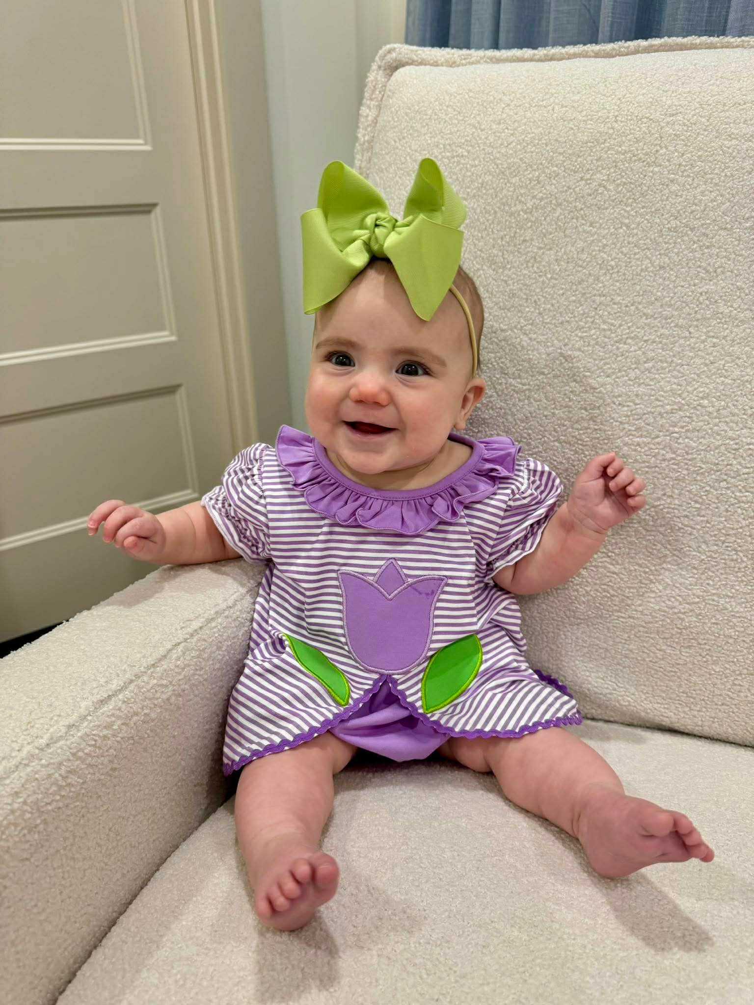 Purple Tulips Bubble