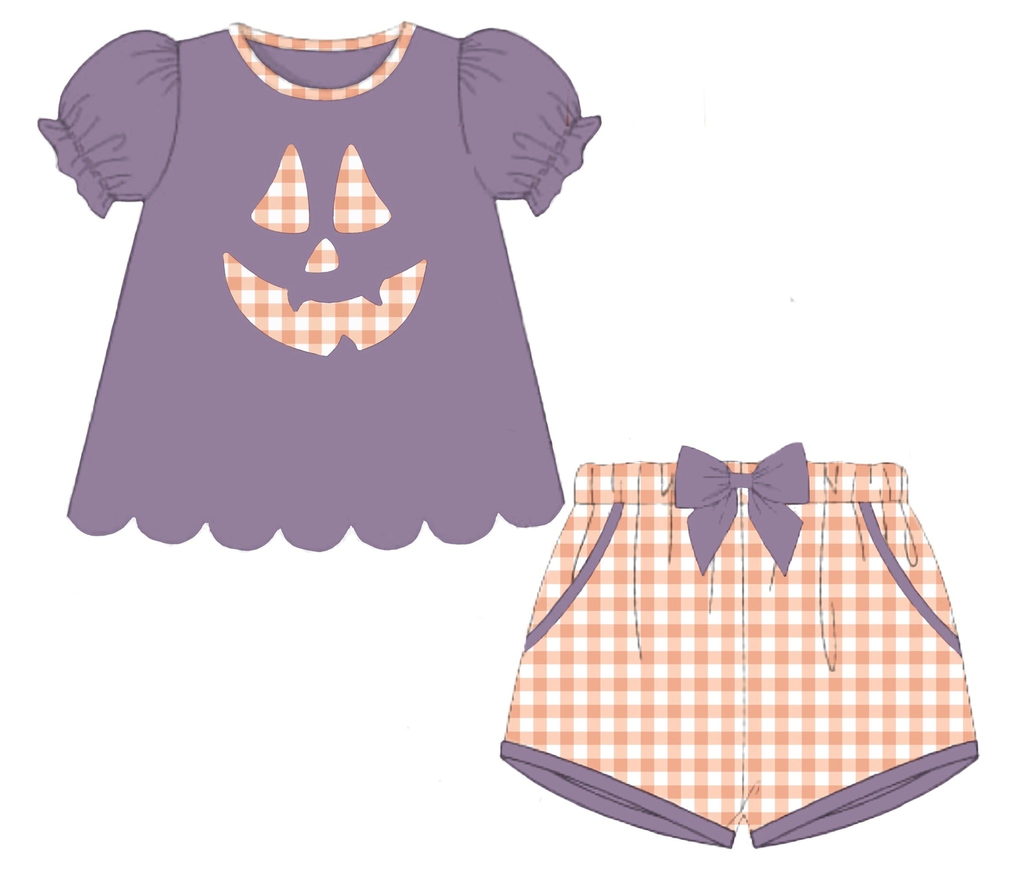 Jolly Jack-O-Lantern Girl Set