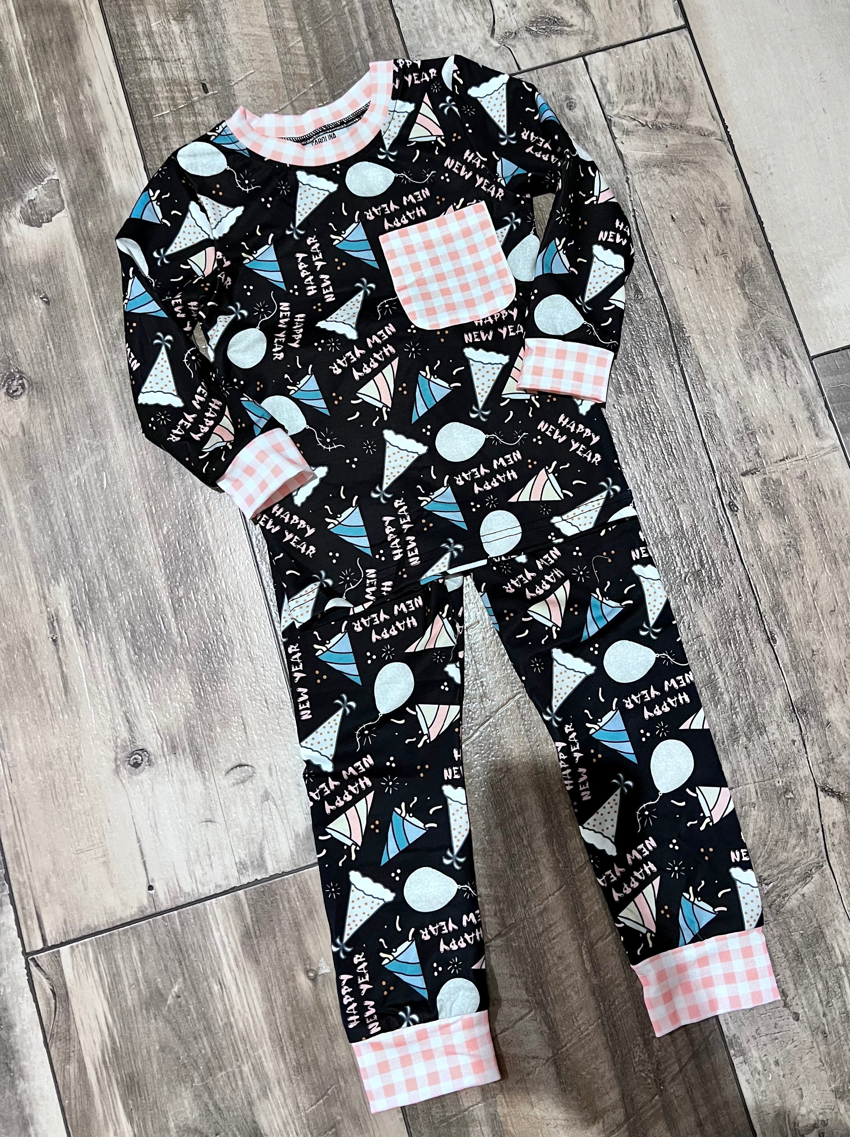 Boys NYE Pajama Set