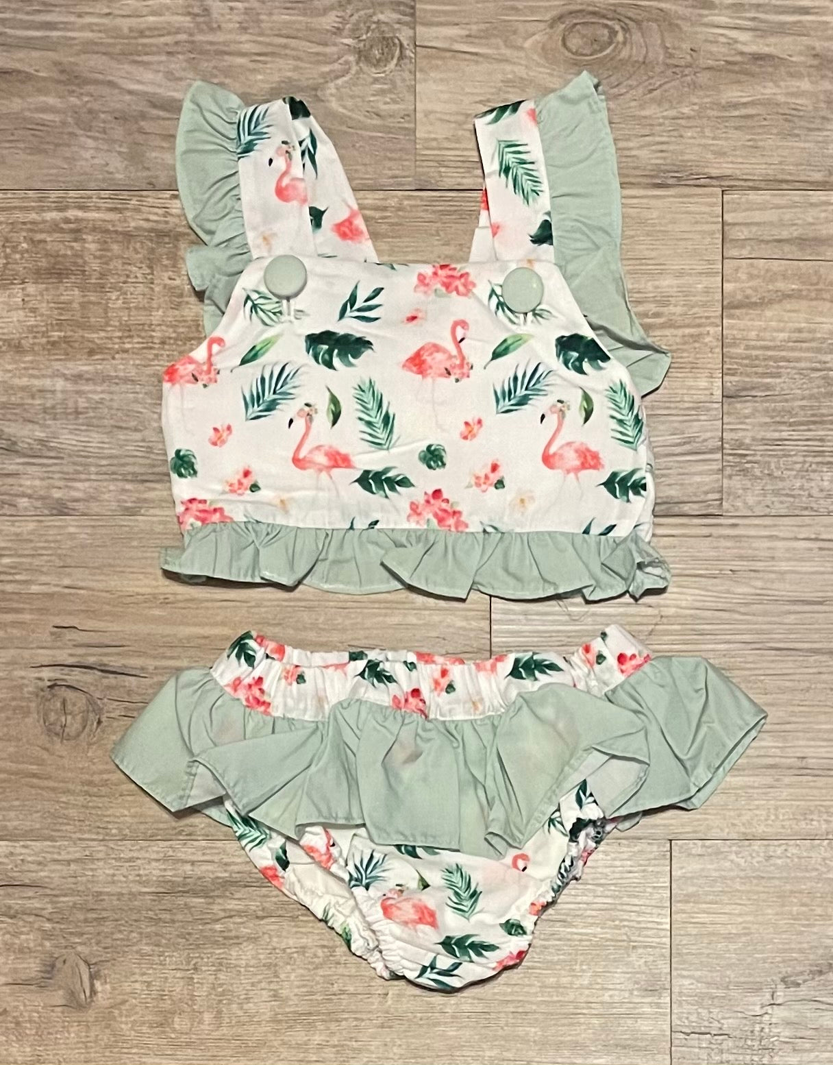 Flamingo Girls 2pc. Swimsuit